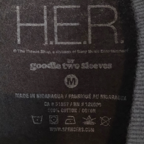 Spencer's H.E.R. Graphic Tee Unisex Medium - Picture 3 of 3